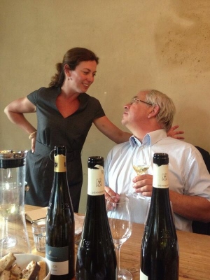 En Rene van Heusden is er ook. Hier met de mooiste dame van het gezelschap! (Foto: Anda Schippers)